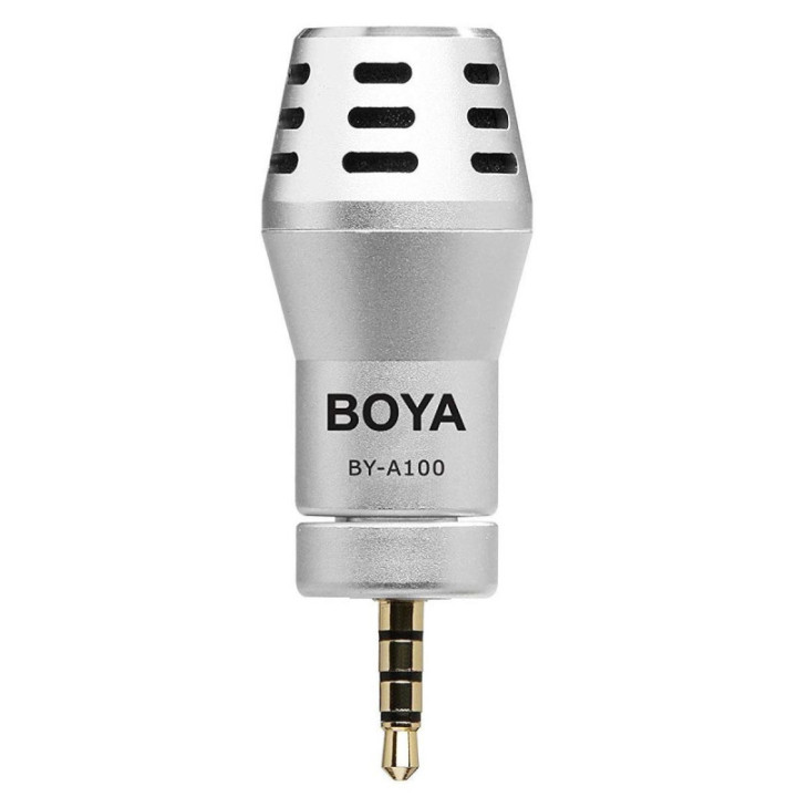 Boya BY-A100 - Plug-in mic for Smartphone, Ipad