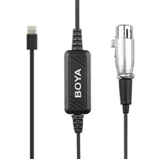 Boya BY-BCA7 - XLR to Lightning adapter cable