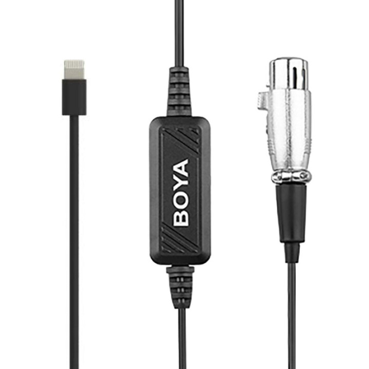 Boya BY-BCA7 - XLR to Lightning adapter cable