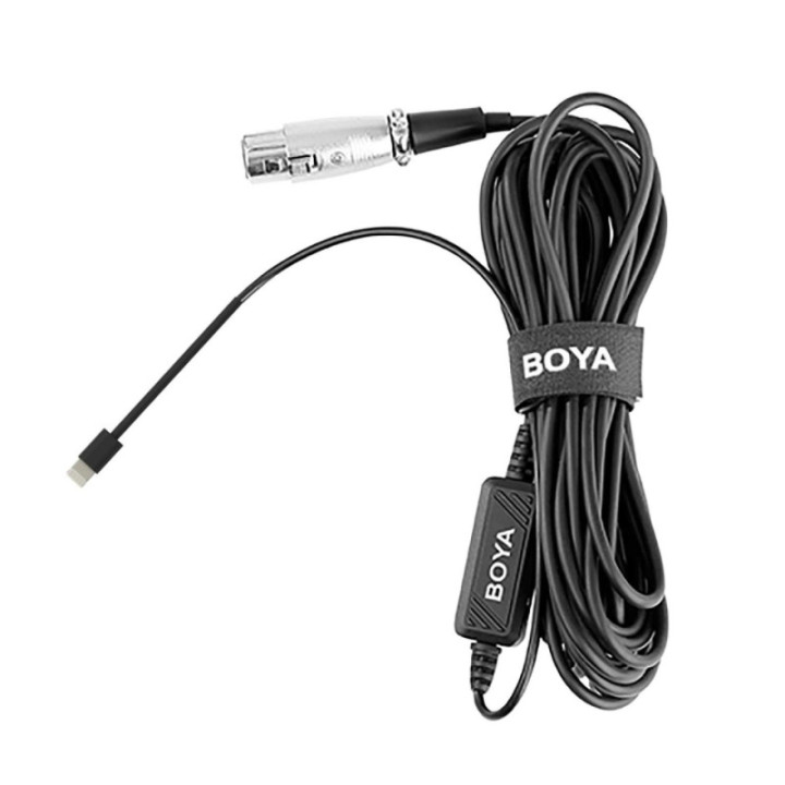 Boya BY-BCA7 - XLR to Lightning adapter cable