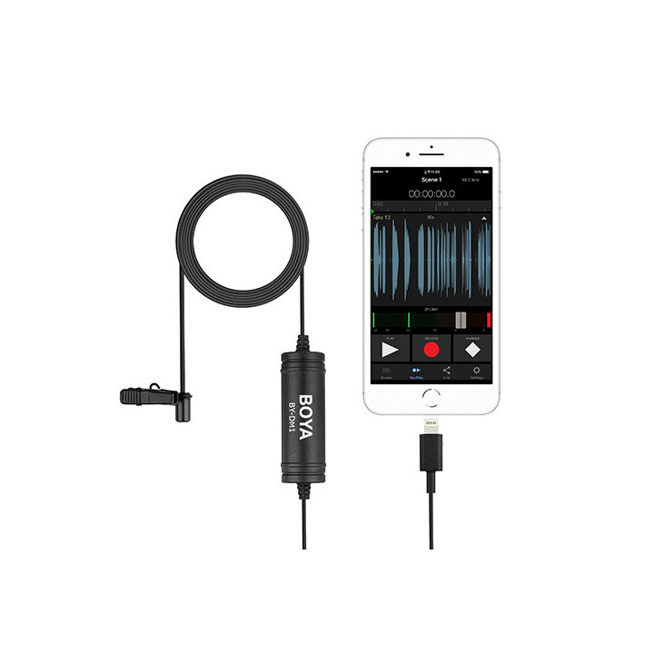 Boya BY-DM1 - Digital Lavalier Mic for iOS