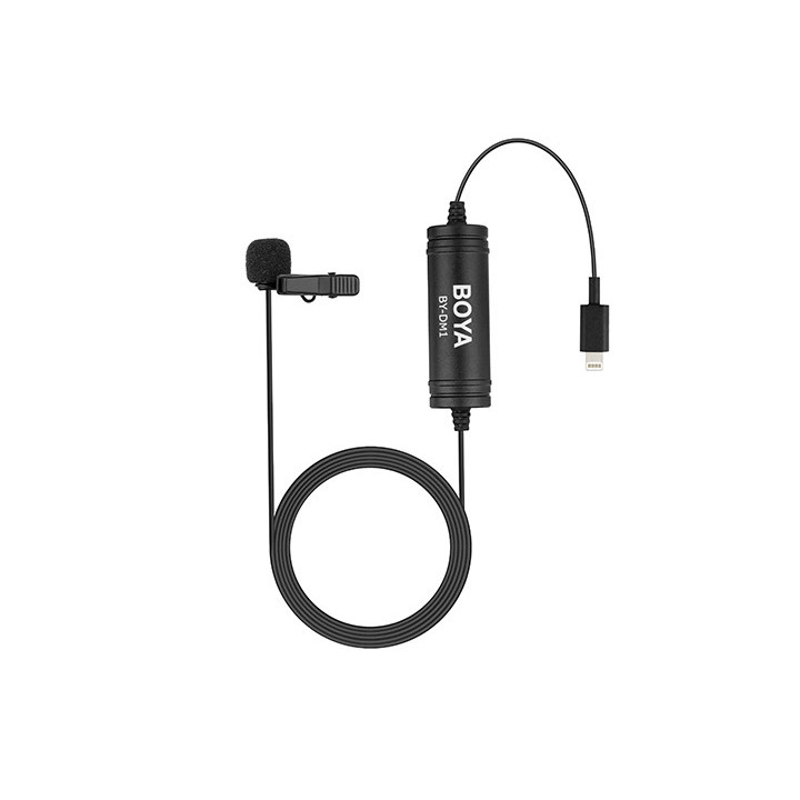 Boya BY-DM1 - Digital Lavalier Mic for iOS