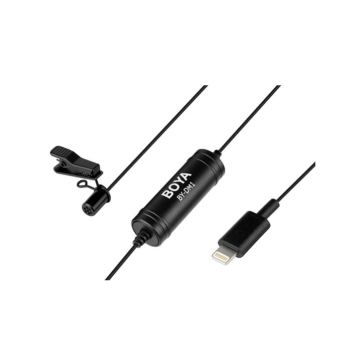 Boya BY-DM1 - Digital Lavalier Mic for iOS