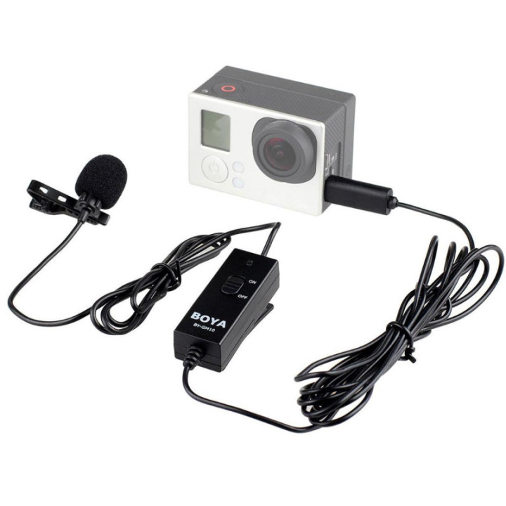 Boya BY-GM10 - Lavalier mic for GoPro