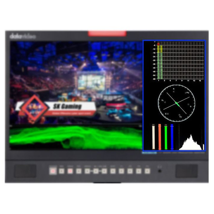 Datavideo 2100-0193 - TLM-170V - Scopeview IPS WFM/Vector scope monitor (desktop)