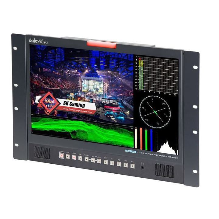 Datavideo 2100-0195 - TLM-170VR - Scopeview IPS WFM/Vector scope monitor (7U mnt)