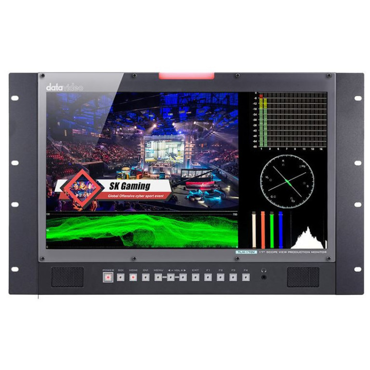 Datavideo 2100-0195 - TLM-170VR - Scopeview IPS WFM/Vector scope monitor (7U mnt)