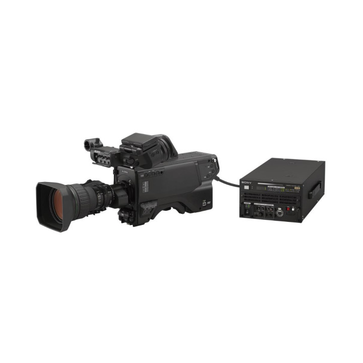 Sony HDC-5500//U - 4K/HD Ultra High Bitrate Portable Studio Camera head with SMPTE Fibre Interface