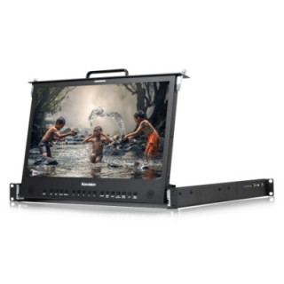 Konvision KFM-1753W - Pull-out 1RU Rackmount LCD monitor