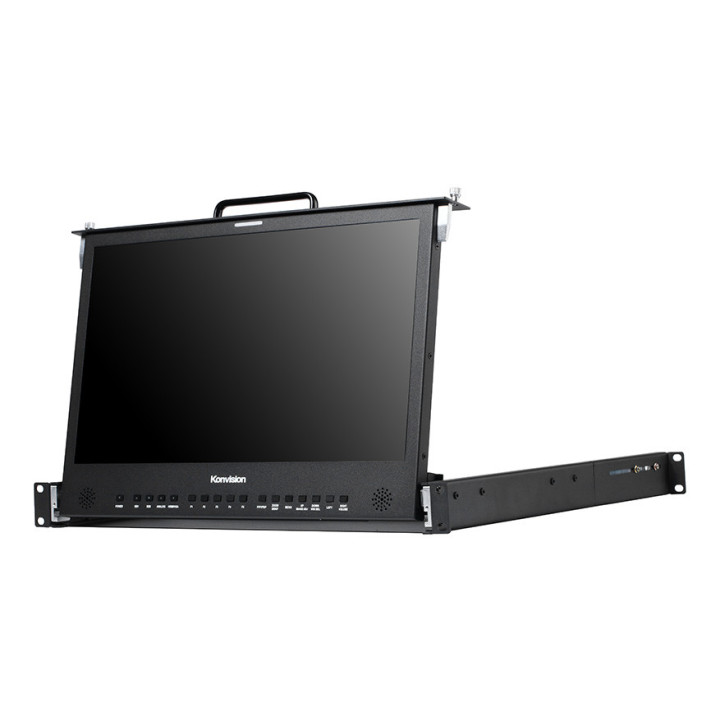 Konvision KFM-1753W - Pull-out 1RU Rackmount LCD monitor