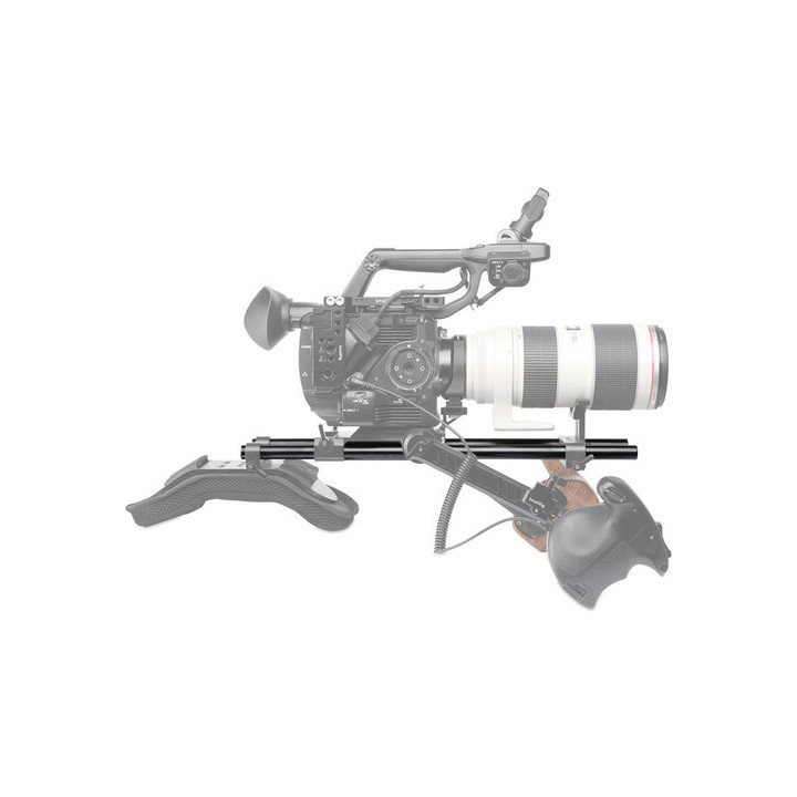 SmallRig 1054 - 2pcs 15mm Black Aluminum Alloy Rod (M12-40cm) 16inch