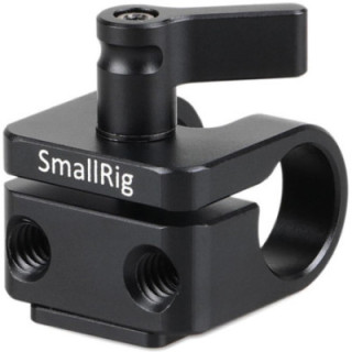 SmallRig 1597 - 15mm Rod Clamp with Cold Shoe