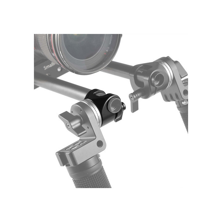 SmallRig 1686B - 15mm Rod Clamp with Arri Rosette