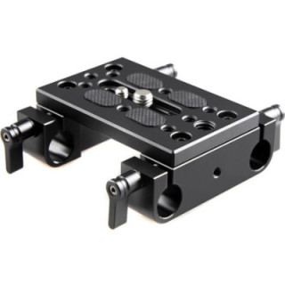 SmallRig 1775 - Mounting Plate with 15mm Rod Clamps