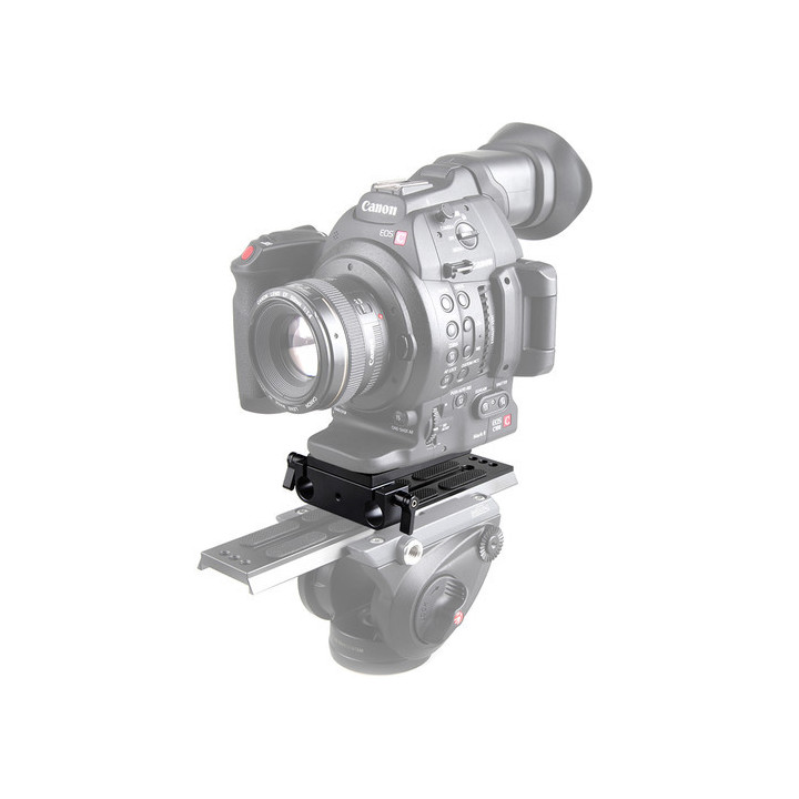 SmallRig 1775 - Mounting Plate with 15mm Rod Clamps