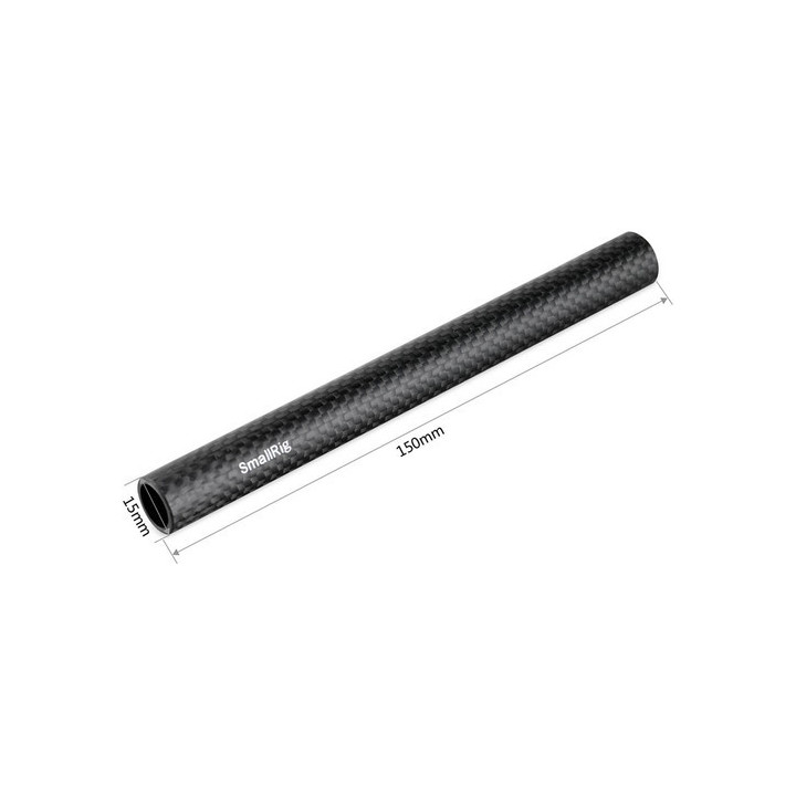 SmallRig 1872 - 15mm Carbon Fiber Rod (6  pair)