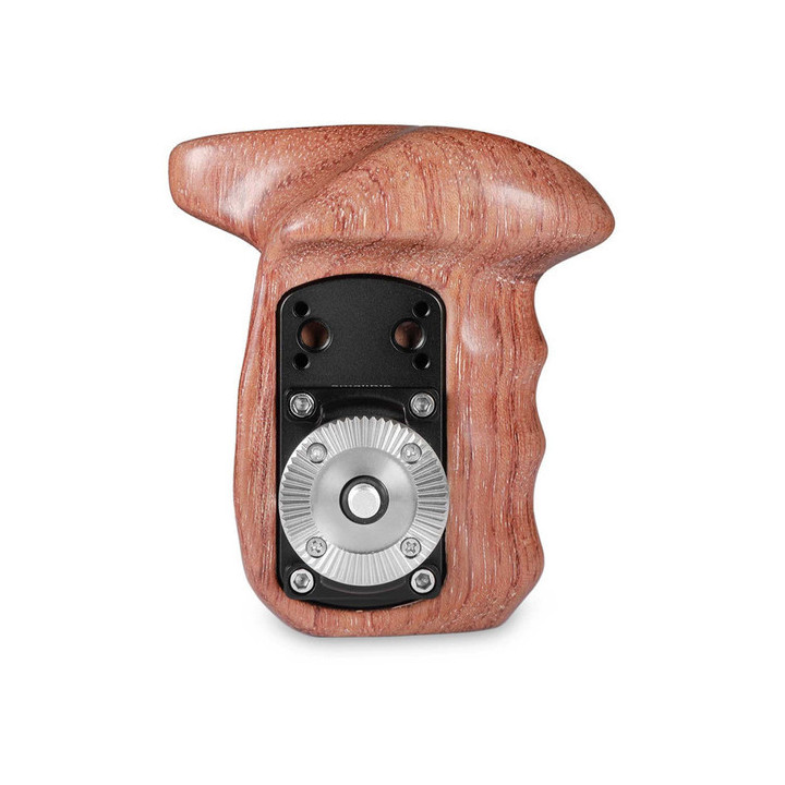 SmallRig 1891B - Impugnatura in Legno Lato Sinistro con Rosetta Arri