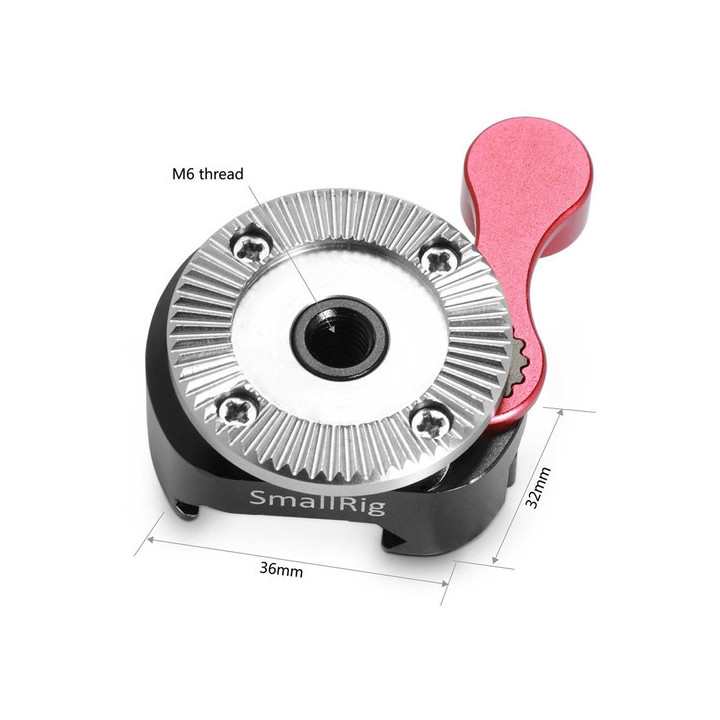 SmallRig 2046B - NATO Clamp to Arri Rosette