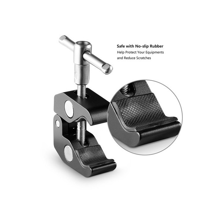 SmallRig 2058 - Super Clamp with 1/4" and 3/8" Thread (2pcs Pack)