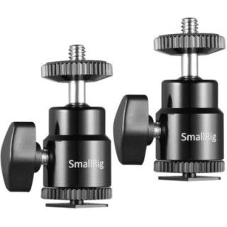 SmallRig 2059 - 1/4" Camera Hot shoe Mount with Additional 1/4" Screw (2pcs Pack)