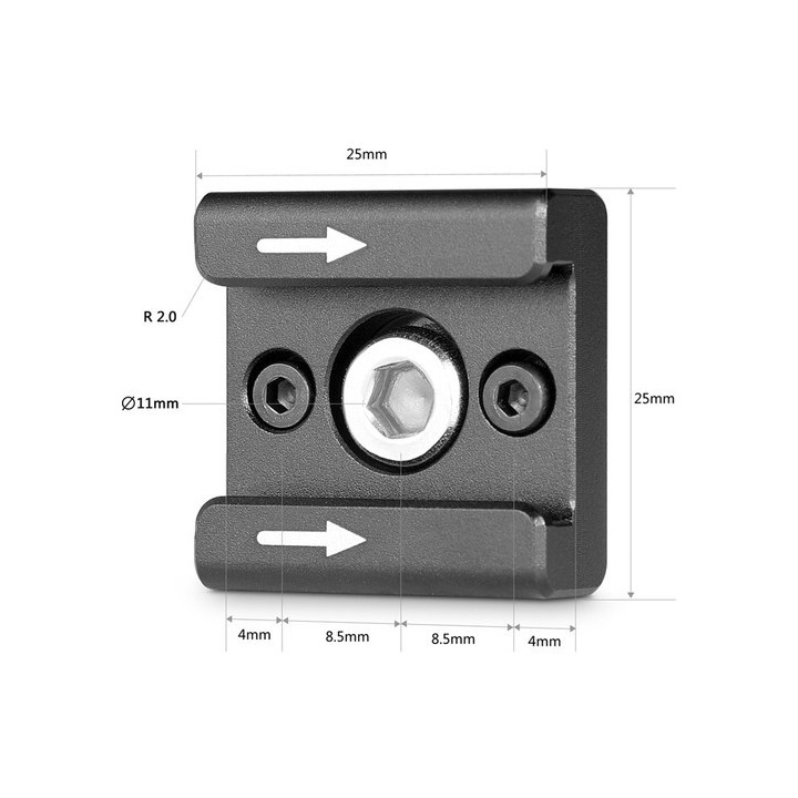 SmallRig 2060 - Cold Shoe (2pcs)