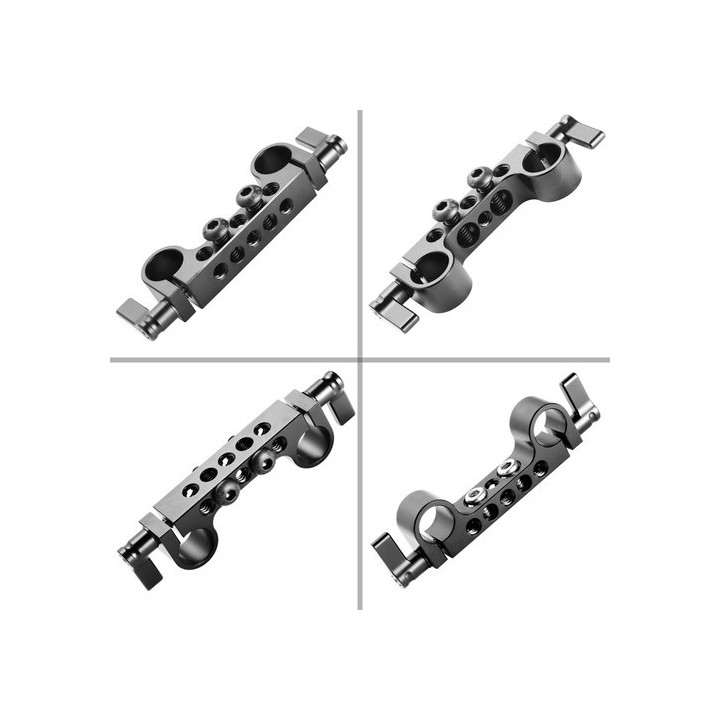 SmallRig 2061 - Super Lightweight 15mm-Railblock (2pcs Pack)