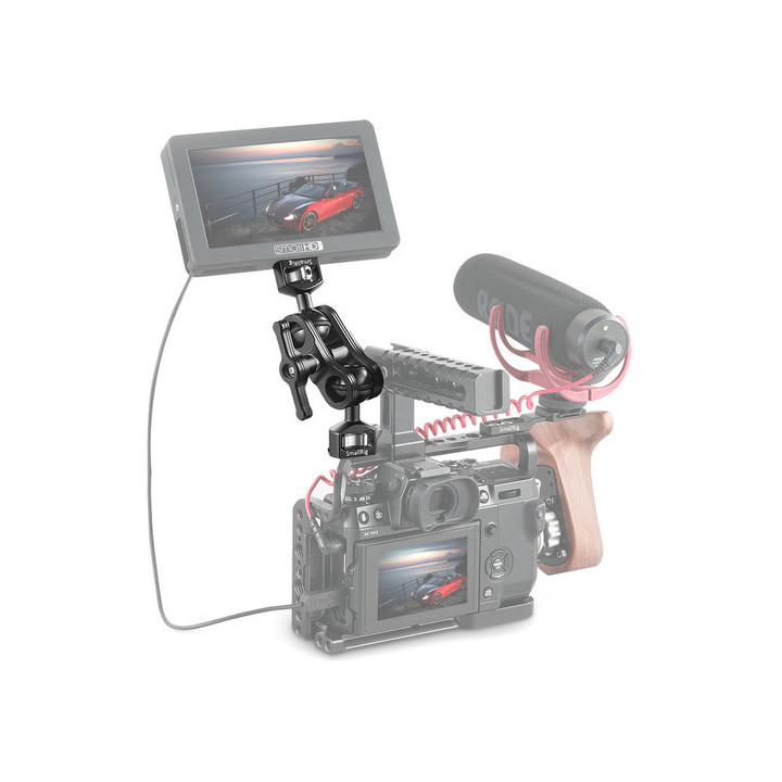 SmallRig 2070B - Articulating Arm with Double Ballheads (1/4 Screw)