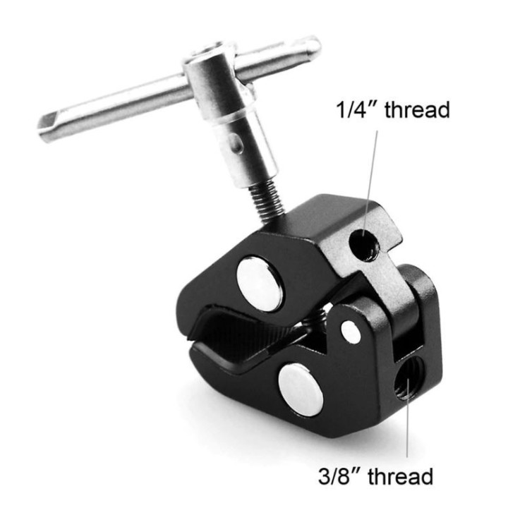 SmallRig 735 - Super Clamp w/ 1/4" and 3/8" thread