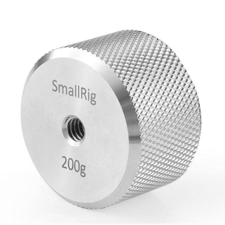 SmallRig AAW2285 - Counterweight (200g) for DJI Ronin S and Zhiyun Gimbal Stabilizer