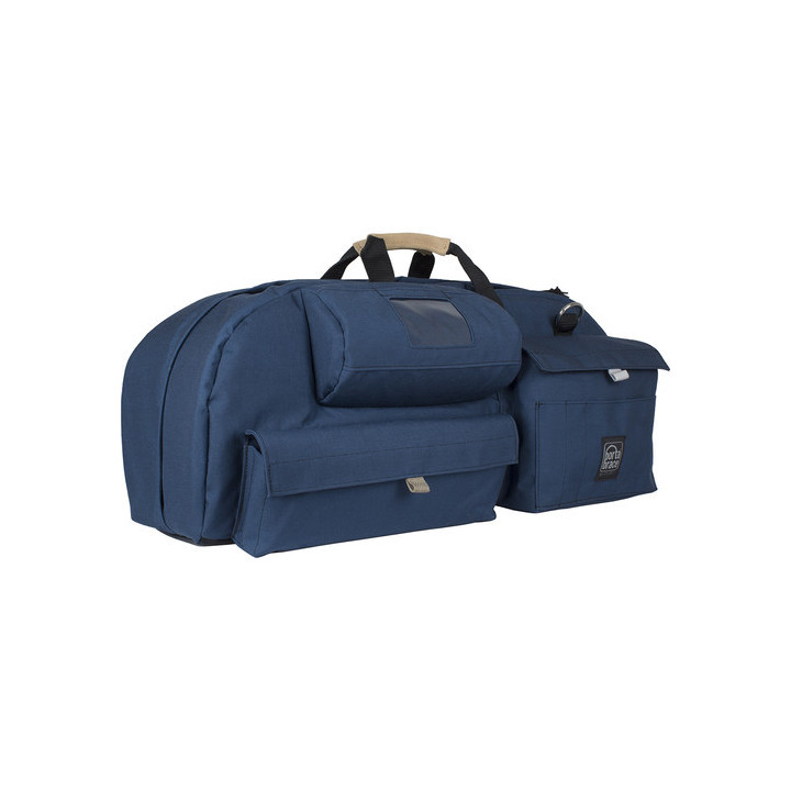 Portabrace CO-AB-M+ - Carry-On Camera Case Plus Edition, Shoulder Mount Cameras, Blue