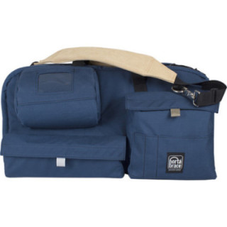 Portabrace CO-OB+ - Carry-On Camera Case  Plus Edition, Shoulder Mount Cameras, Blue