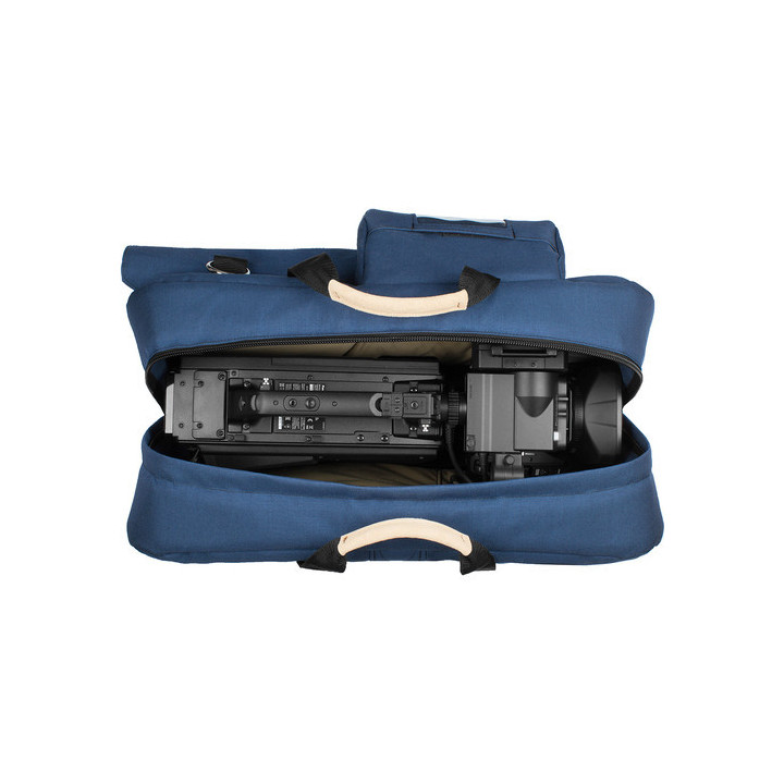 Portabrace CO-PC+ - Carry-On Camera Case Plus Edition, Shoulder Mount Cameras, Blue