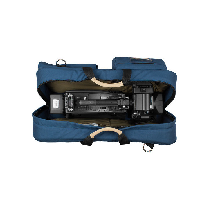 Portabrace CO-PXWX400+ - Carry-On Camera Case Plus Edition, Sony PXW-X400, Blue