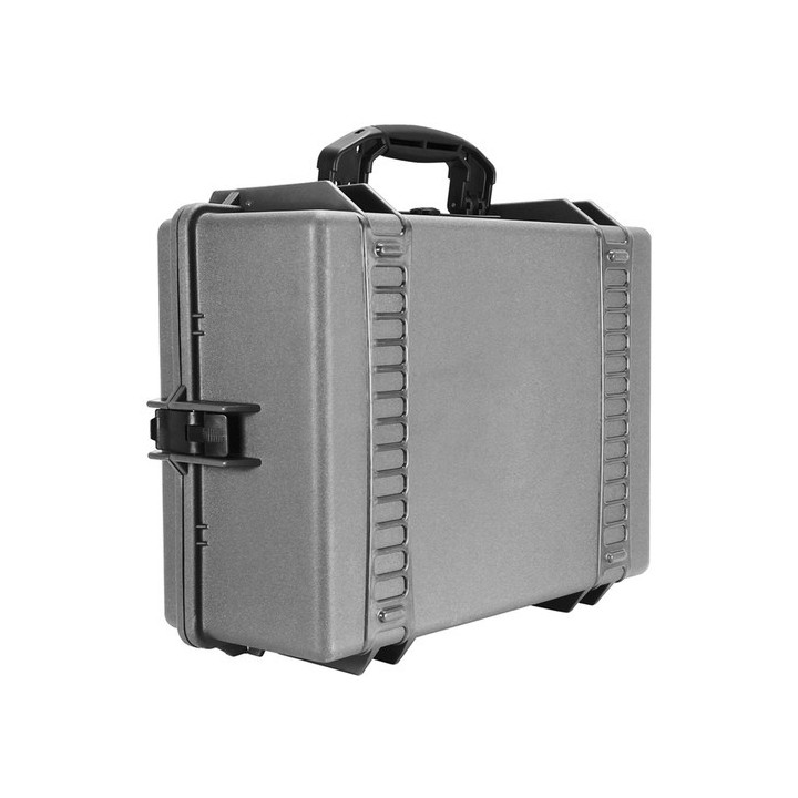 Portabrace PB-2600FP - Hard Case, Foam Interior, Airtight, Medium, Platinum