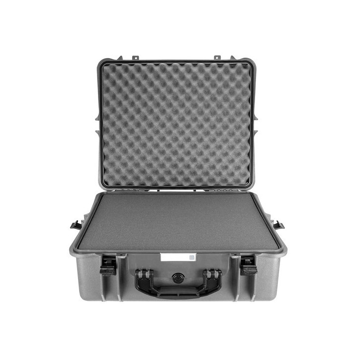 Portabrace PB-2700FP - Hard Case, Foam Interior, Airtight, Large, Platinum