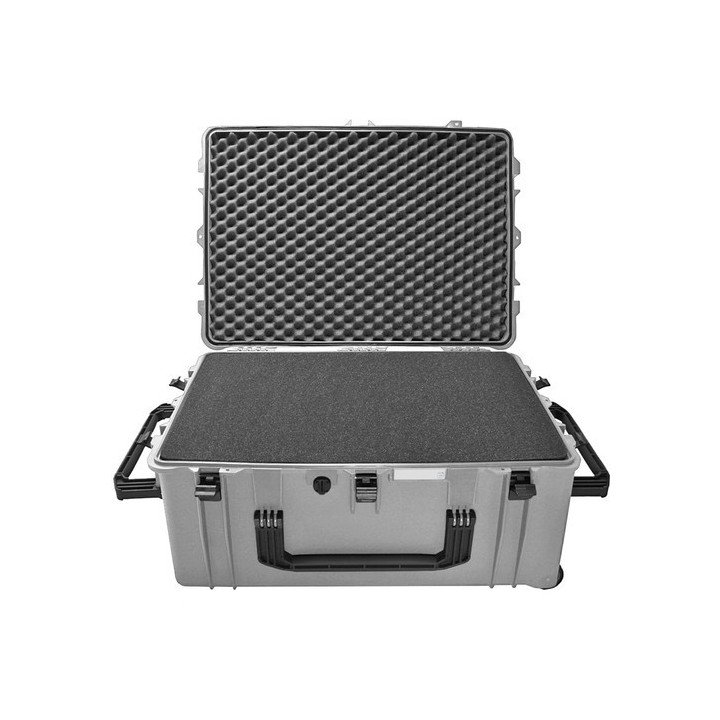 Portabrace PB-2780FP - Hard Case, Foam Interior, Airtight, Extra Large ,Platinum