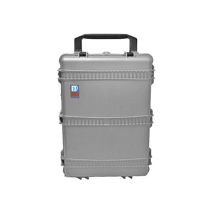 Portabrace PB-2850FP - Hard Case, Foam Interior, Airtight, Extra Large, Platinum