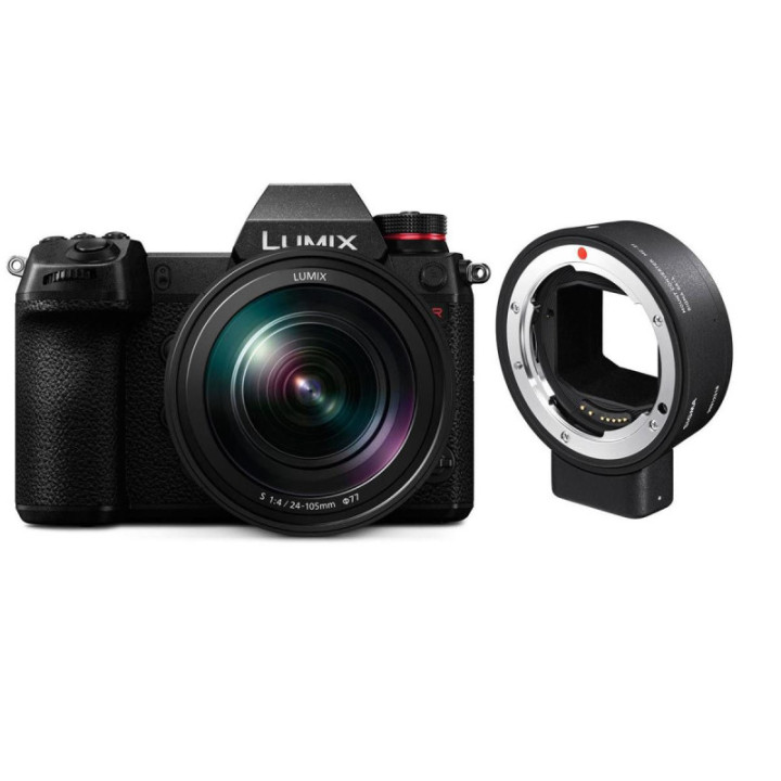 Panasonic S1 + MC21 Adapter - Lumix S1 Kit (Body + Sigma MC-21)