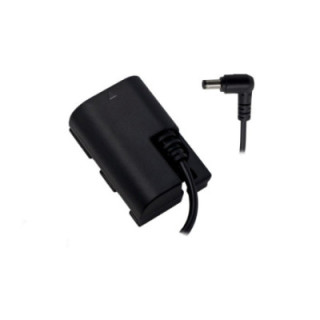 Tilta DB-LPE6-DCM25 - DC Dummy Battery - Canon to 5.5/2.5mm DC Male