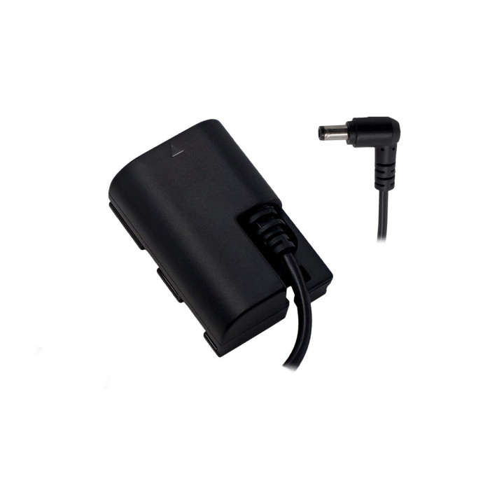 Tilta DB-LPE6-DCM25 - DC Dummy Battery - Canon to 5.5/2.5mm DC Male