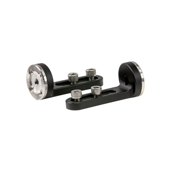 Tilta WLC-T03-RA-02 - 1/4-20 Screw Mounting Slot to Arri Standard Rosette Adapters (pair)