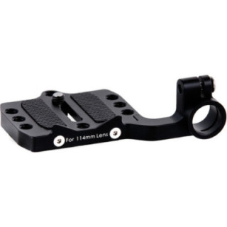 Tilta WLC-T04-CBP-114 - 15mm Lightweight Rod Mounting Frame Baseplate for 114mm Lens