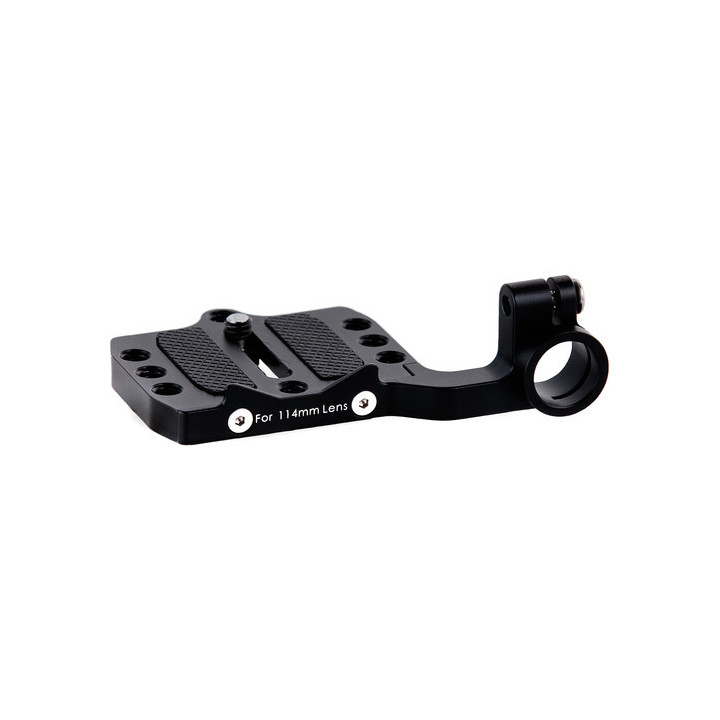 Tilta WLC-T04-CBP-114 - 15mm Lightweight Rod Mounting Frame Baseplate for 114mm Lens