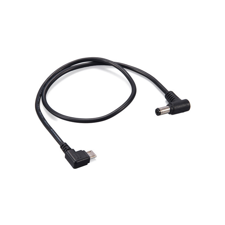 Tilta WLC-T04-PC-DCM21 - Micro USB to 90 Degree 2.1mm DC Motor Power Cable