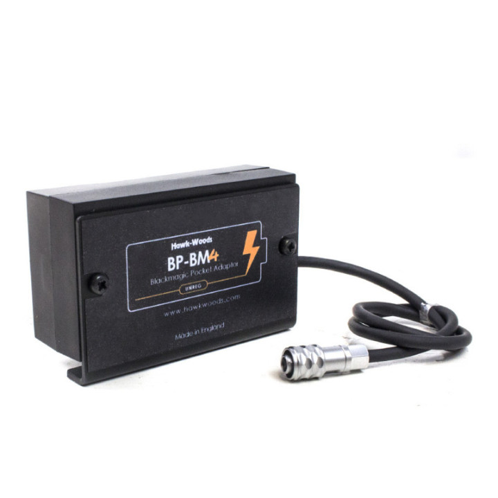 Hawkwoods BP-BM4 - Blackmagic 4k - BP power adaptor