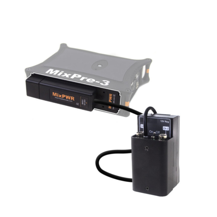 Hawkwoods SD-6 - Sound Device - Sony DV 2x HRS 12V - Mixpre