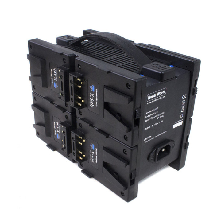 Hawkwoods VL-MX8 - Mini-VL 8-way charger - semi-simultaneous