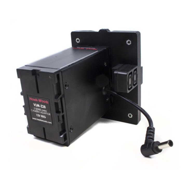 Hawkwoods VLM-Z28 - V-Lok mini Sony PXW-Z280/190 camera mount - 2x d-tap
