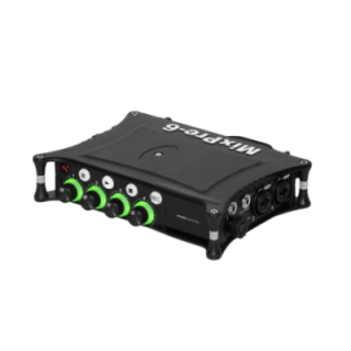 Sound-Devices MixPre-6 II - 4 XLR/TRS Combo input 8-track audio recorder