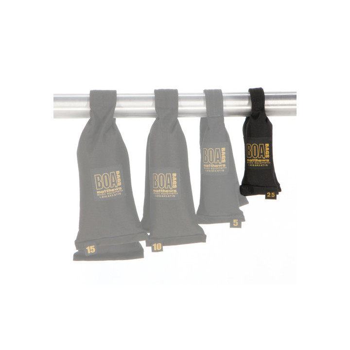 Matthews 299885 - 25 Lb. Shot Bag - Black